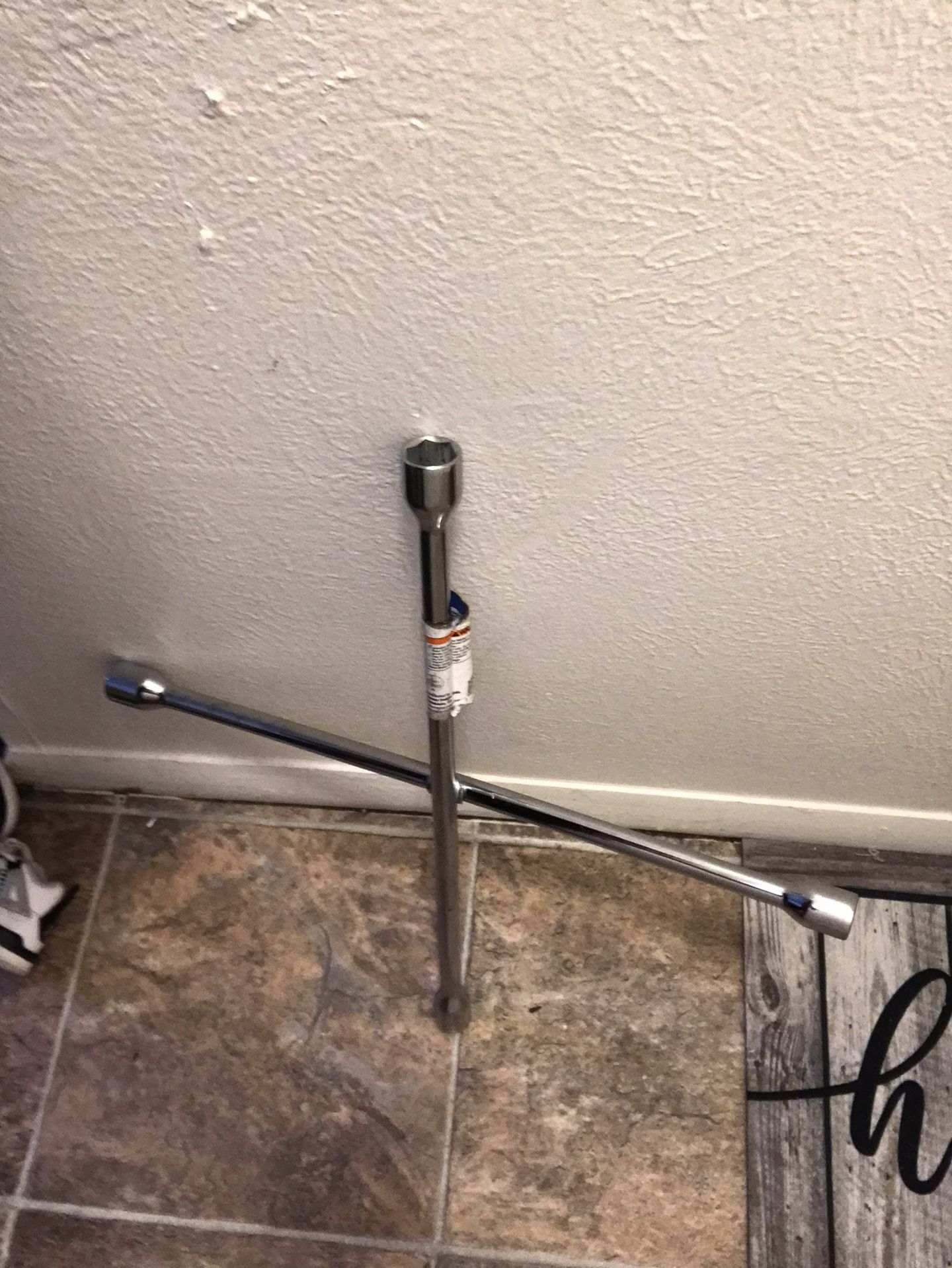 4 Way cross Wrench