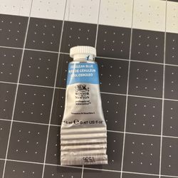Winsor & Newton Cerulean Blue 14ml Watercolor Tube