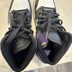Purple And Black Jordan’s