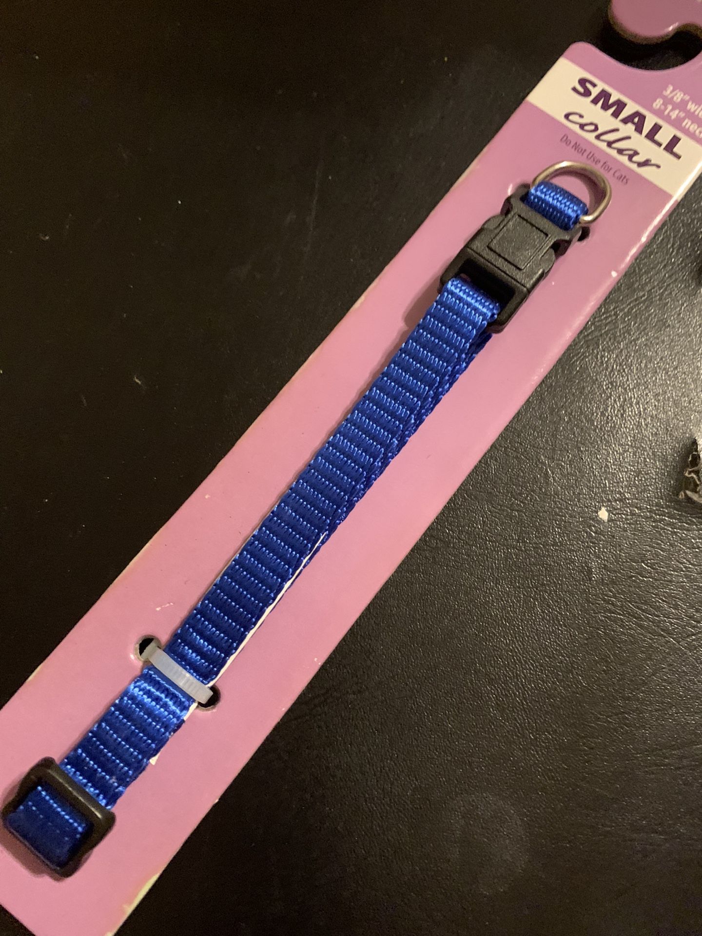 D-8 Pet Wear Small Collar For Dogs Only. Kentucky Blue Size 8"-24" . $3