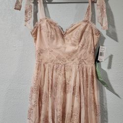 Rose Pink Dress New 