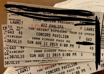 Wiz Khalifa and French Montana tickets Aug 11
