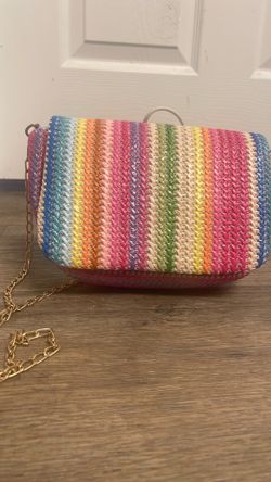Rainbow purse for summer brand new zero stains or breakage