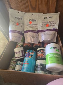 Various Dog supplements