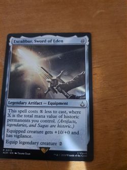 MTG Excalibur, Sword of Eden – Rare Card