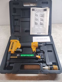 Bostitch SB-1850BN 18 Gauge 5/8"-2" Inch Pneumatic Brad Nailer W/ case