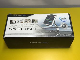 AboveTEK TS-136B Aluminum Suction Cup Tablet Phone Mount