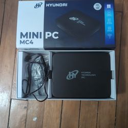 Hyundai MC4 Mini PC 4GB RAM 128GB Storage