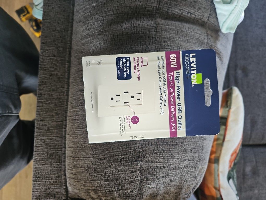 high power USB outlet.