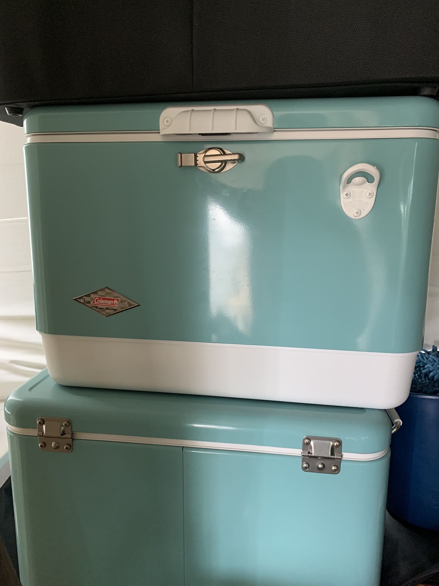 Brand New Coleman Steel Band Cooler