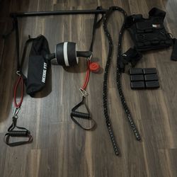 Redge Fit bundle  Weighted Jump rope  Weighted Vest 