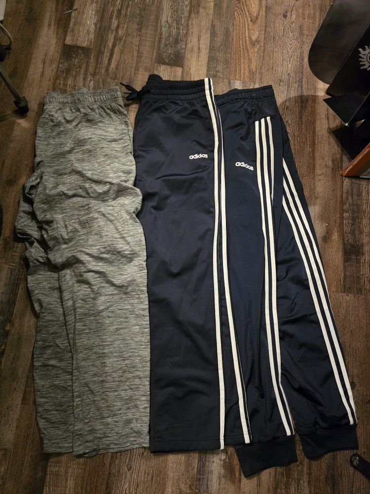 3 Pairs Of Mens L Warm Up Pants