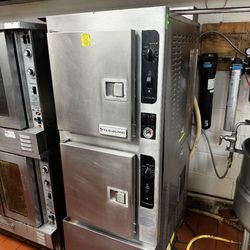 Gas steamer commercial 