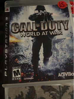 Call of duty world at war PS3