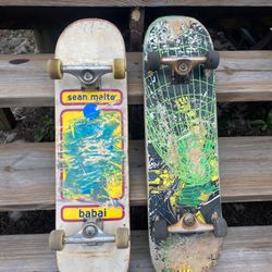 Two Skateboards