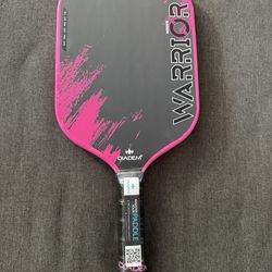 NEW Diadem Warrior Pickleball Paddle - Pink/Black