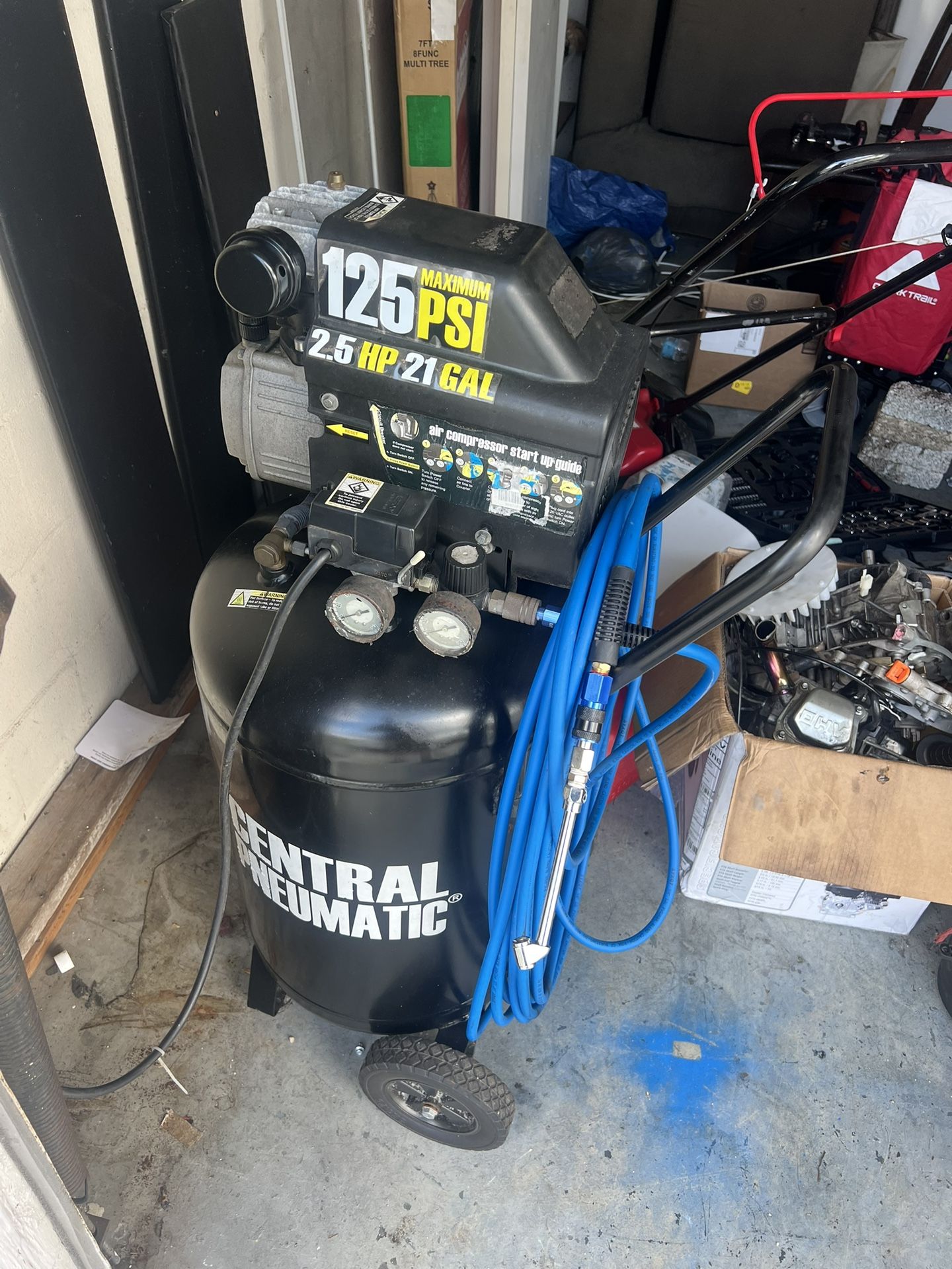 Central Pneumatic Air Compressor