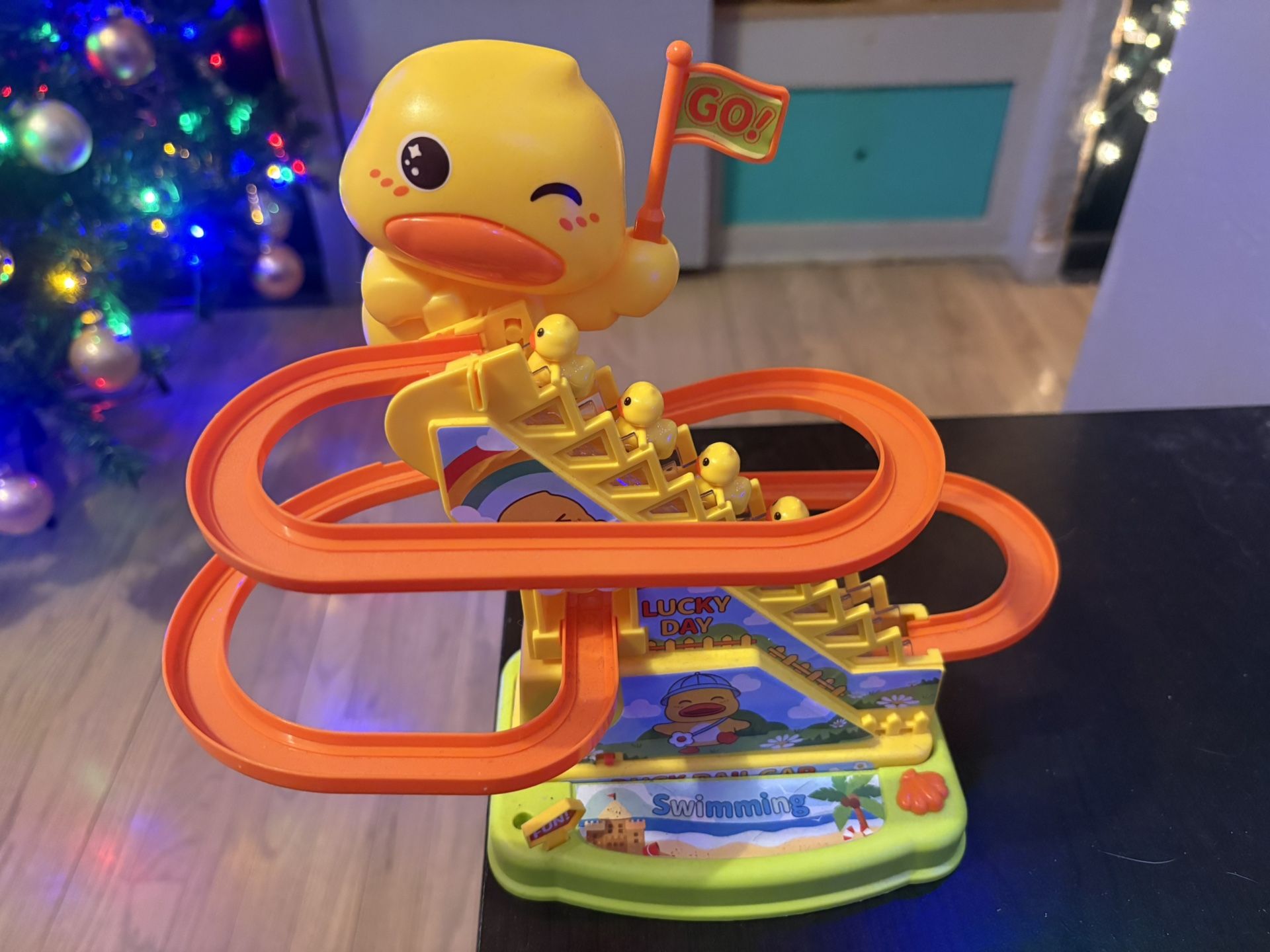 Musical Duck Slide Toy