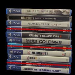 Playstation 4 games for sale