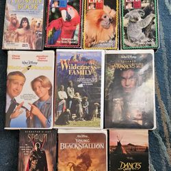 10 FAVORITE FAMILY VHS MOVIES 