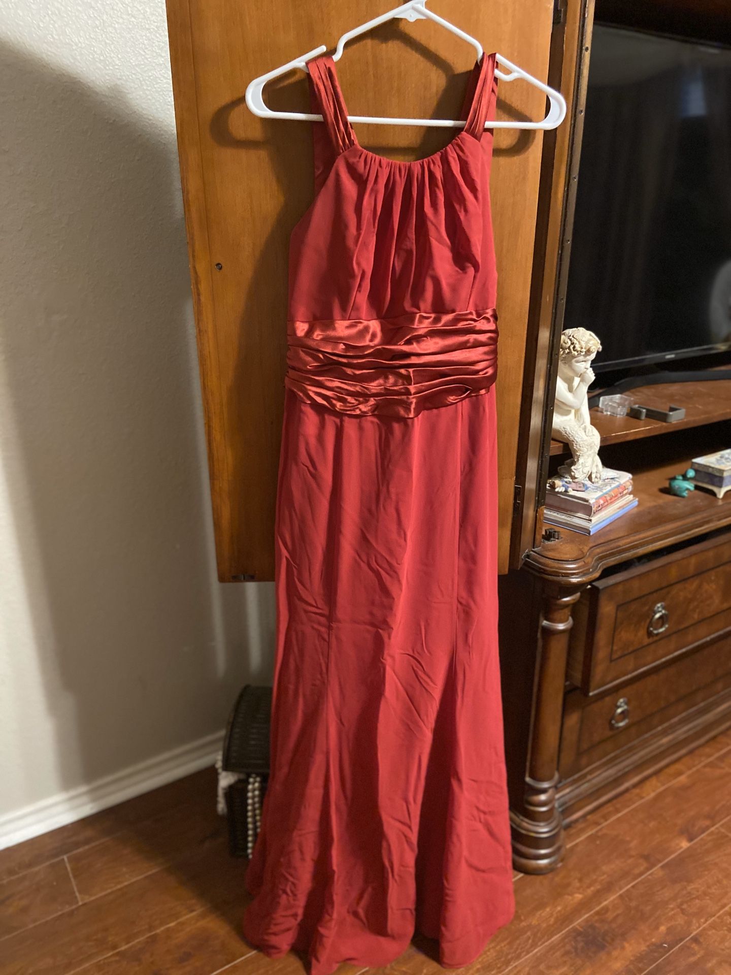 RUBY RED PROM DRESS