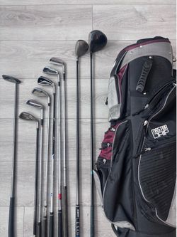 ✅ Full Golf Club Set - i5-PW, 3W, Driver, Putter, and Bag