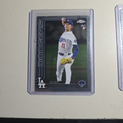 1 Topps 2025 Chrome Roki Sasaki And Gold Series 2 #0616/2025