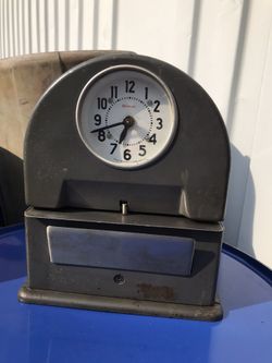 Simplex Time Recorder Clock