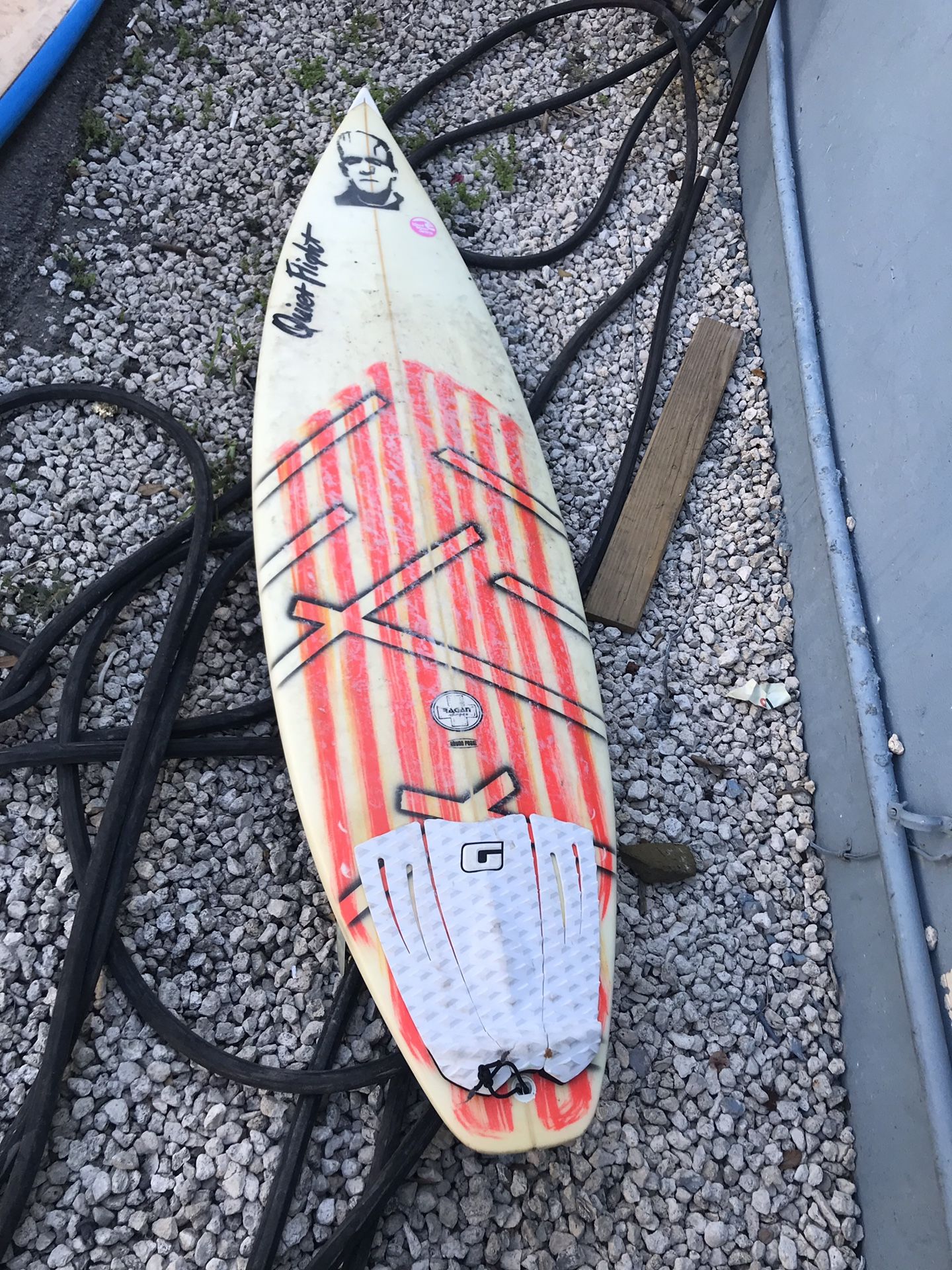 6’0 quiet flight surfboard