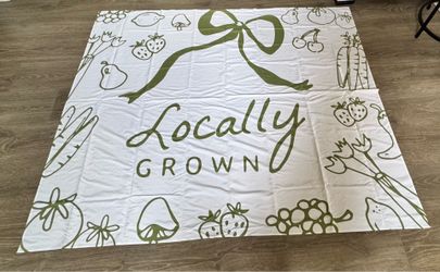 Locally grown baby shower