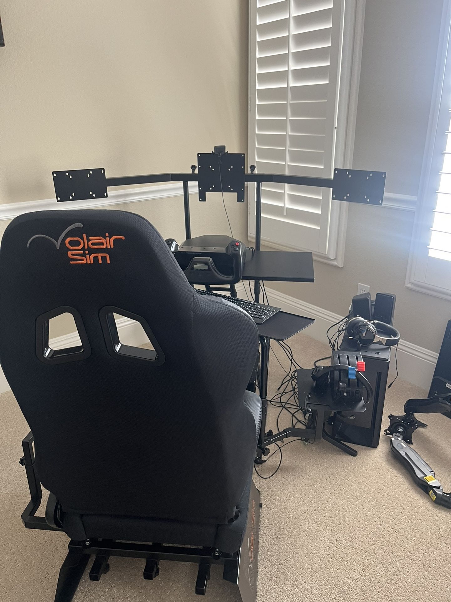 Flight simulator/gaming  set up for sale – $1600 OBO