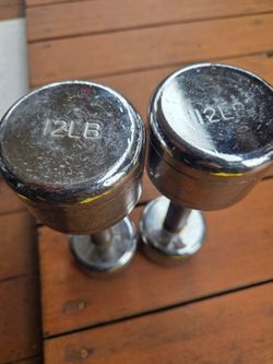 Chrome Dumbells