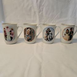 Norman Rockwell vintage collector's set