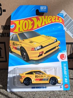 Hot Wheels 85 HONDA CR-X