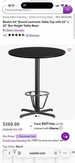 ROUND TABLE FROM WAYFAIR