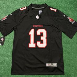 Tampa Bay Buccaneers Mike Evans Black Jersey 