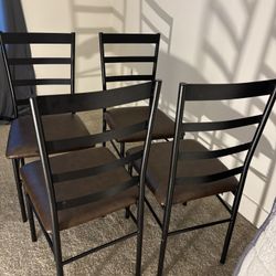 Group Set Chairs Brand New Condition.