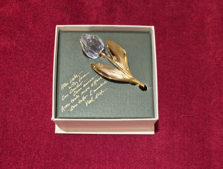 Swarovski Tulip Pin