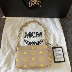 MCM mini chain pouch 