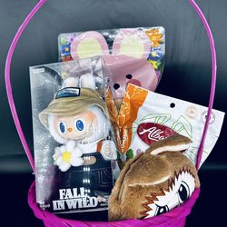 Authentic Labubu Fall into the Wild Basket