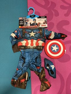 Costume - Marvel Captain America Child Toddler Youth