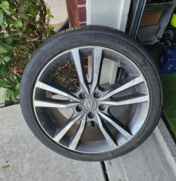 Acura OEM Alloy Wheel with Michelin Tire