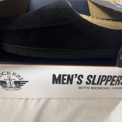 Men’s Dockers Slippers Size 11-12 Black