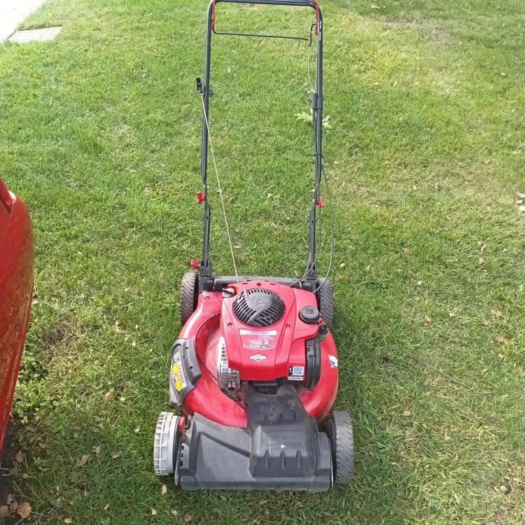 Parts Mower Troy Built 5 Hp Engine Works Great π other Parts Work To Selling As Is