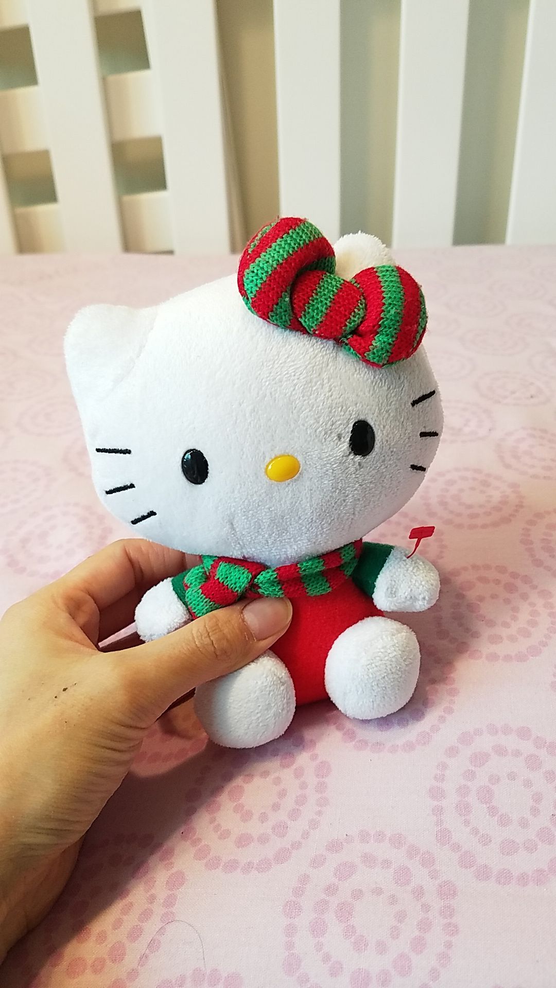 Small hello kitty plush christmas
