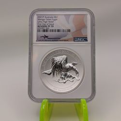 2021 P Australia 2oz Wedge Tailed Eagle $2 NGC Reverse PF 70 UHR First Releases