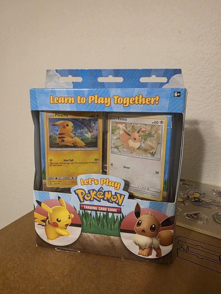 Let's Play Pokemon TCG Pokemon Cards Box