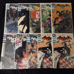 Batman Comic Book Lot of 10! DC Comics. Keys. Mixed lot. Tom King. 