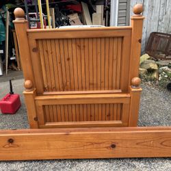 Twin Wood Bed Frame