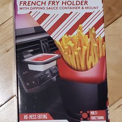 NEW Universal Car French Fry & Sauce Holders Mount